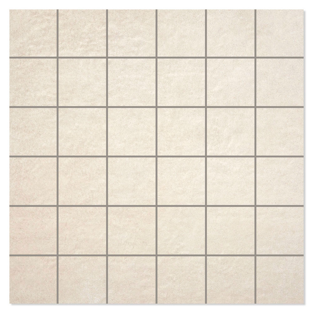 Mosaikkflis Norwich Beige Matt 30x30 (5x5) cm